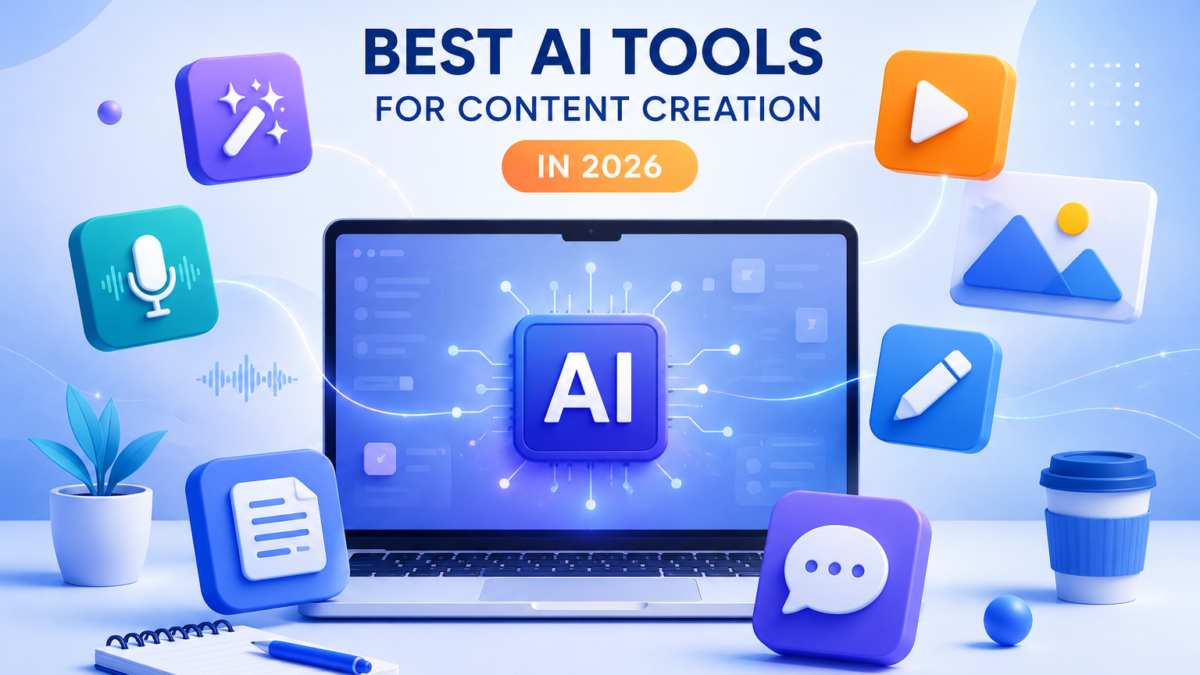 Best AI Tools for Content Creation in 2026